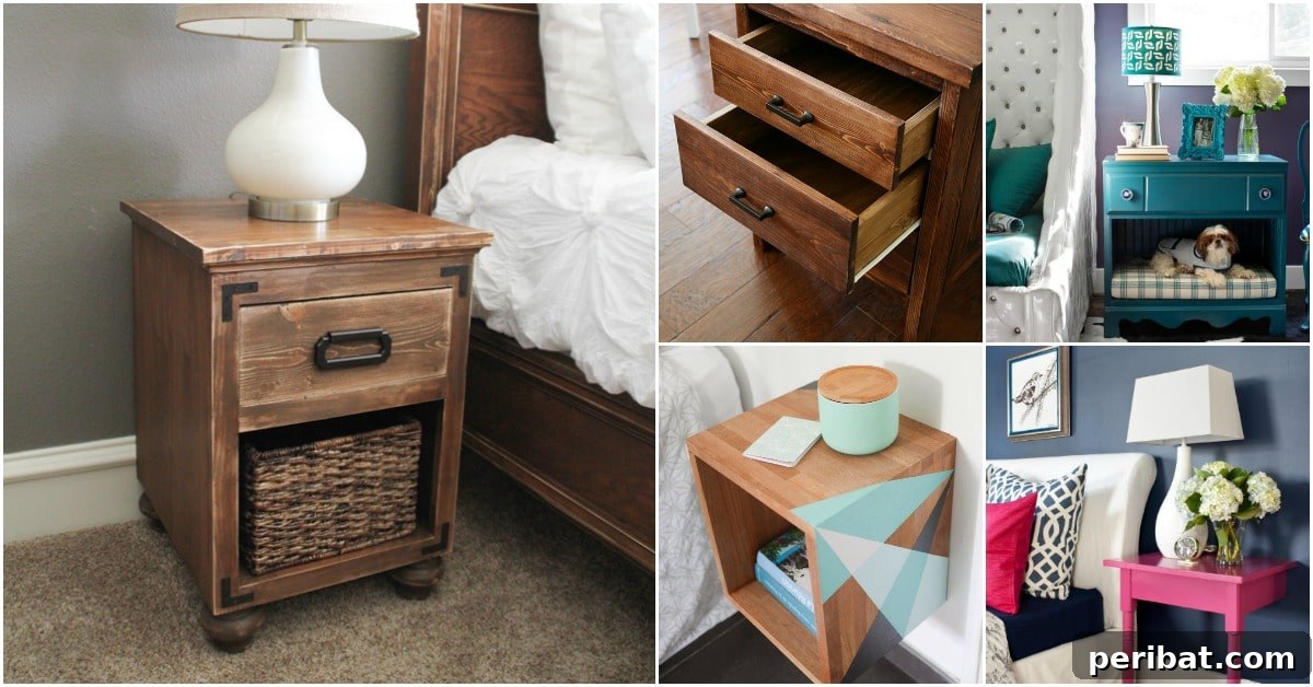 Creative DIY Nightstand Projects for Every Style
