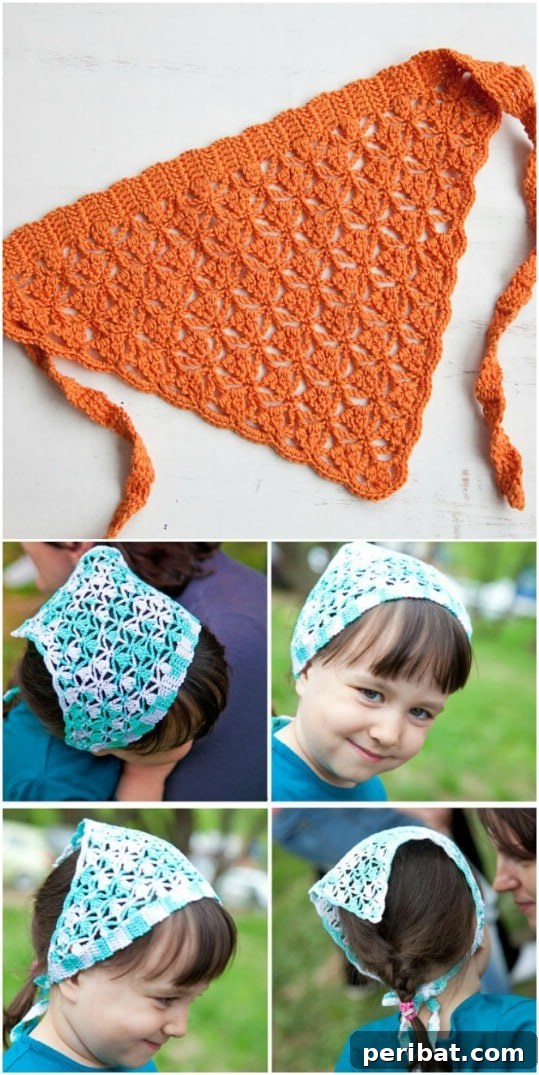 Summer Stitching: Your Guide to Crocheted and Knitted Beach Gear 12 Lightweight Beach Bandana/Headband