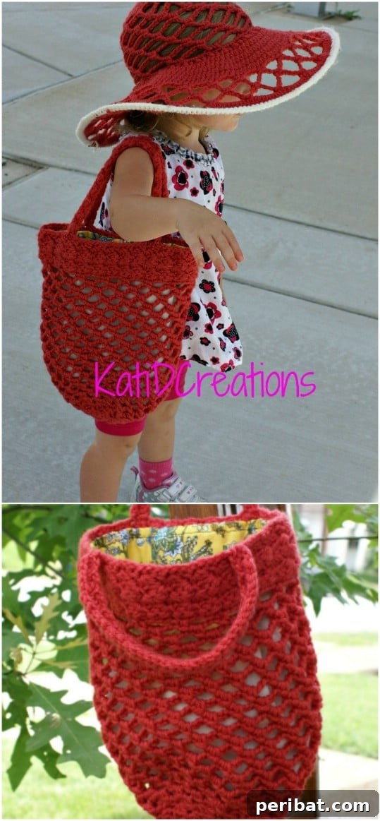 Summer Stitching: Your Guide to Crocheted and Knitted Beach Gear 29 Lined Crochet Beach Bag