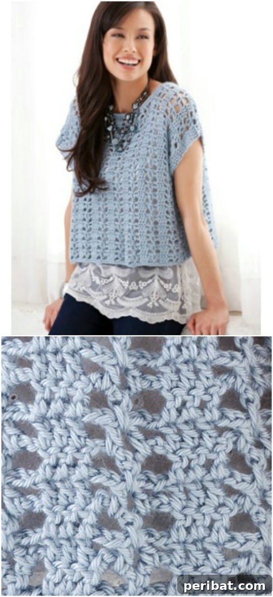 Summer Stitching: Your Guide to Crocheted and Knitted Beach Gear 6 Casual Crochet Summer Top