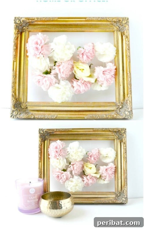 DIY Summer Floral Art