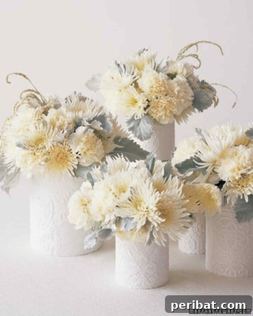 Beautiful Embossed Vases