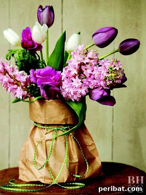 Paper Bag Vase