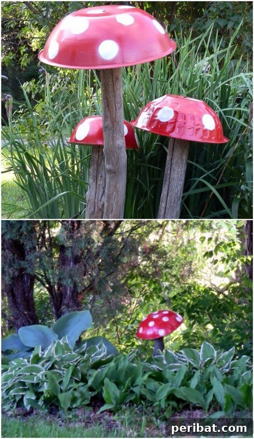 Adorable DIY Toadstools