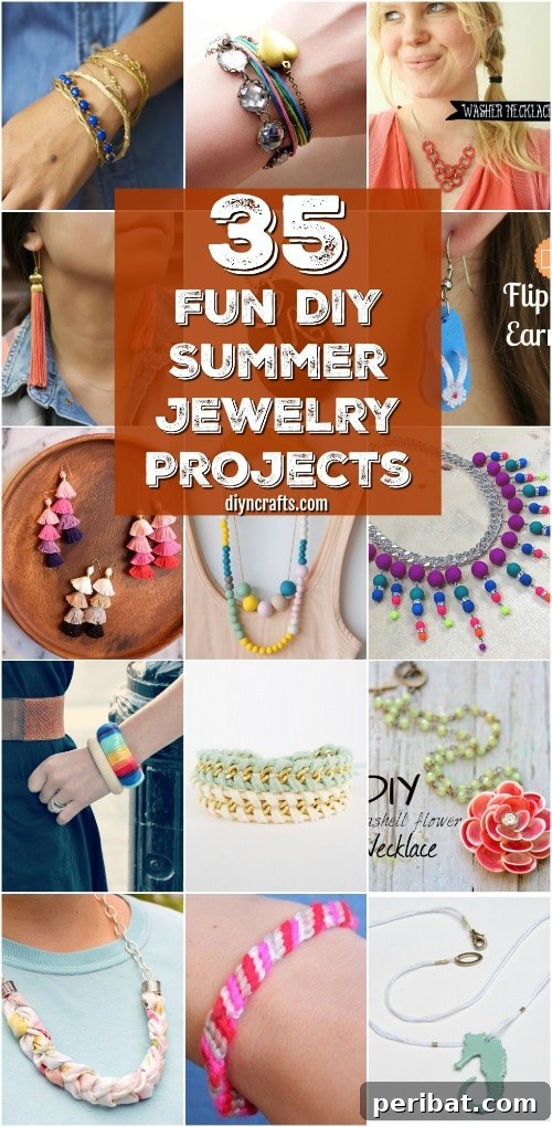 35 Vibrant DIY Jewelry Ideas That Will Dress Up Your Summer Wardrobe