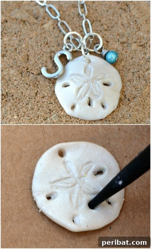 DIY Sand Dollar Necklace