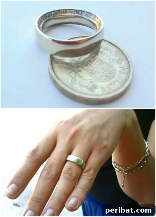 Summer Inspired Coin Rings