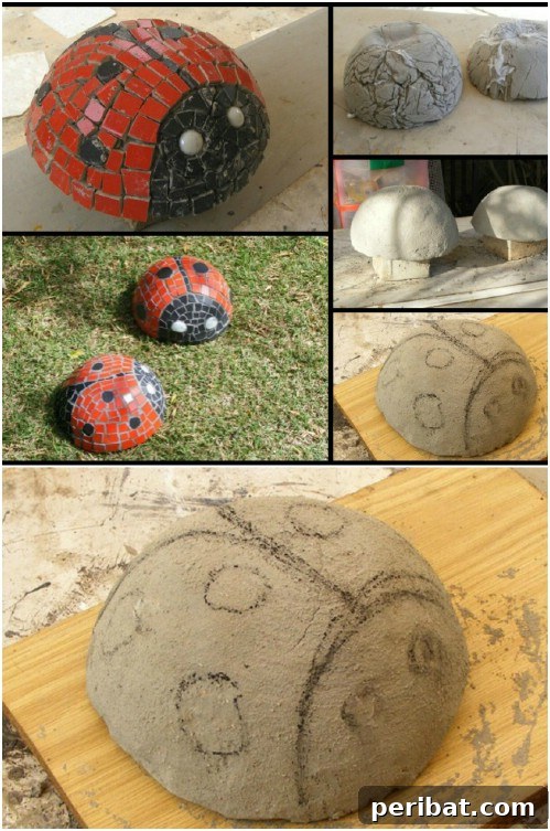 30 Stunning Mosaic Crafts to Enhance Your Indoor and Outdoor Spaces 12 Adorable Mosaic Lady Bugs