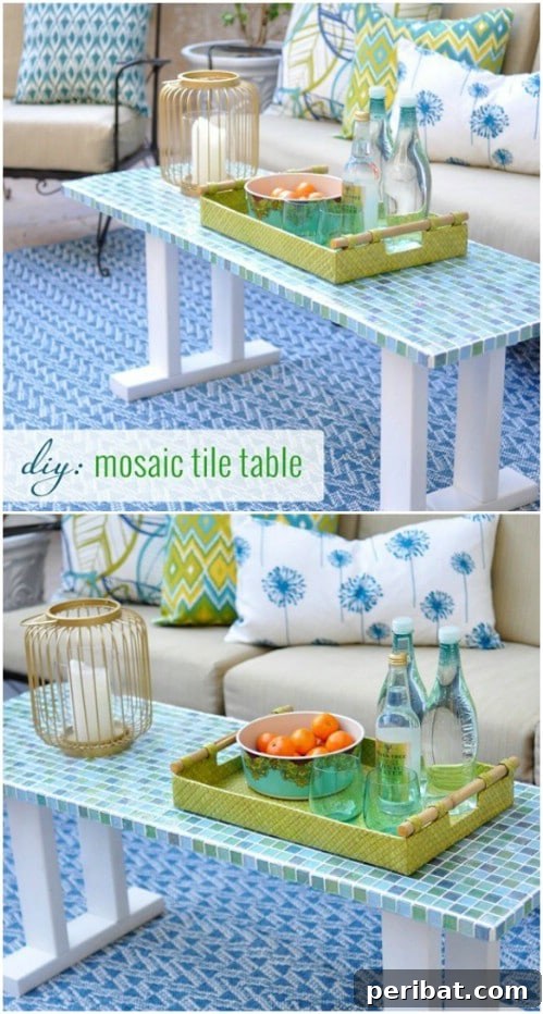 30 Stunning Mosaic Crafts to Enhance Your Indoor and Outdoor Spaces 20 Mosaic Patio Table