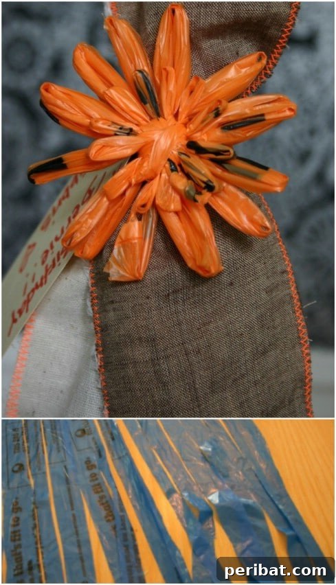 Beyond the Bin 30 Ingenious Upcycling Projects for Grocery Bags 11 Recycled Plastic Bag Flowers