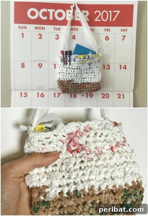 Beyond the Bin 30 Ingenious Upcycling Projects for Grocery Bags 14 Plastic Bag Pencil Pouch