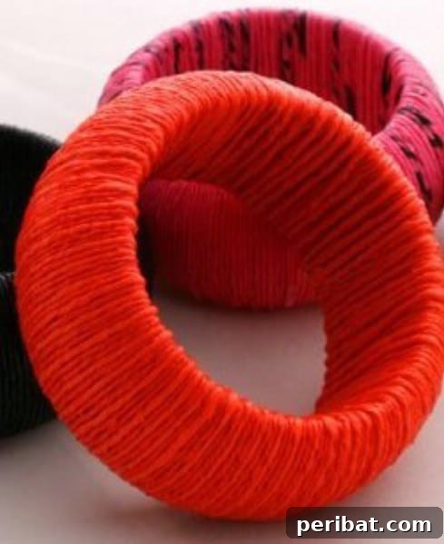 Beyond the Bin 30 Ingenious Upcycling Projects for Grocery Bags 3 Upcycled Plastic Bag Bangles