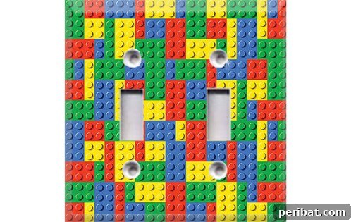 30 Creative Makeovers for Your Switch Plate Covers 17 Fabulous DIY Lego Switch Cover
