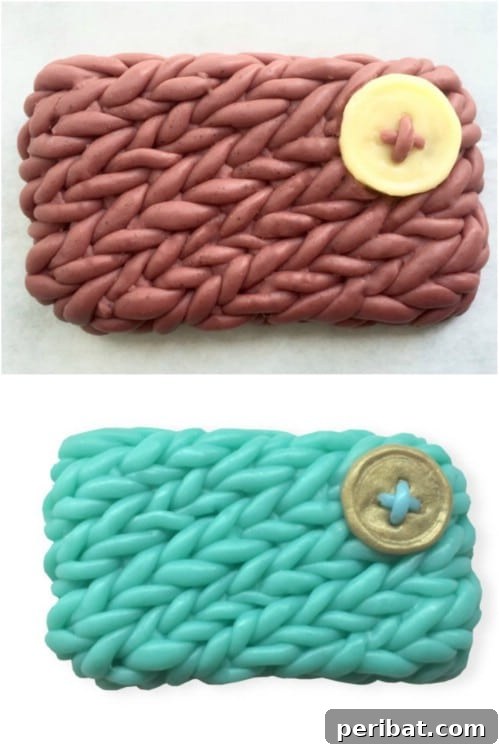 Artisanal Soaps: Crafting Beauty and Style for Your Sanctuary 14 Decorative Knitted Sweater Soap