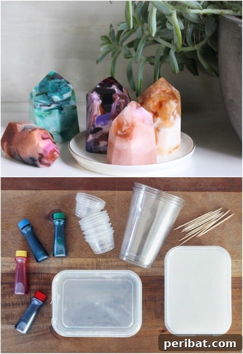 Artisanal Soaps: Crafting Beauty and Style for Your Sanctuary 18 Homemade Gemstone Soaps