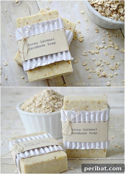 Artisanal Soaps: Crafting Beauty and Style for Your Sanctuary 26 Handmade Honey And Oatmeal Soap