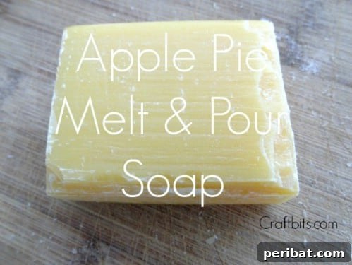 Artisanal Soaps: Crafting Beauty and Style for Your Sanctuary 4 Great Smelling Apple Tart Soap