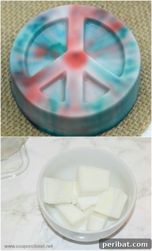 Artisanal Soaps: Crafting Beauty and Style for Your Sanctuary 33 DIY Tie Dye Soap