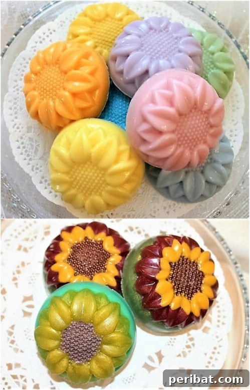 Artisanal Soaps: Crafting Beauty and Style for Your Sanctuary 7 Colorful Sunflower Goat Milk Soap