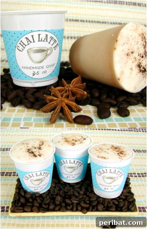 Artisanal Soaps: Crafting Beauty and Style for Your Sanctuary 8 Chai Latte Soap