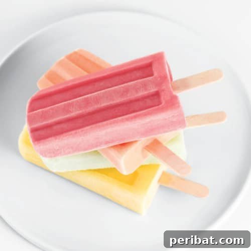 Traditional Summertime Fruit Pops