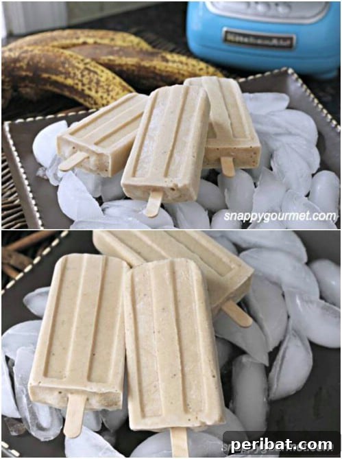 New Orleans Bananas Foster Pops