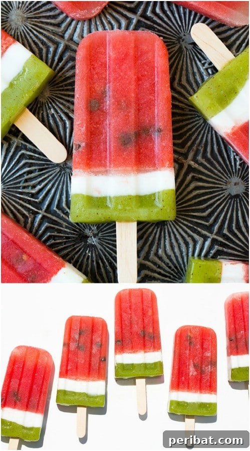 Awesome Watermelon Popsicles