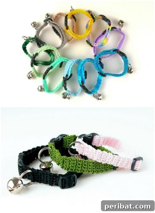 Hook, Line, & Purr: 25 Easy Crochet Projects for Cats 11 Simple Crochet Kitty Collar