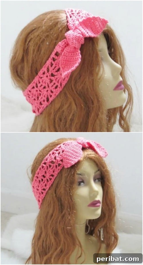 32 Chic and Simple Knit and Crochet Headband Projects 12 Crochet Boho Headband for Women