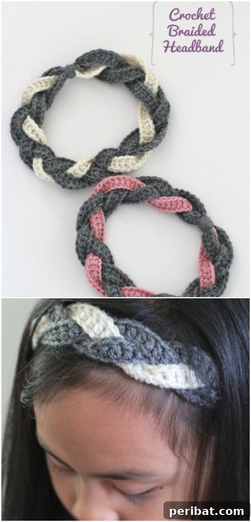 32 Chic and Simple Knit and Crochet Headband Projects 23 Easy Braided Crochet Headband