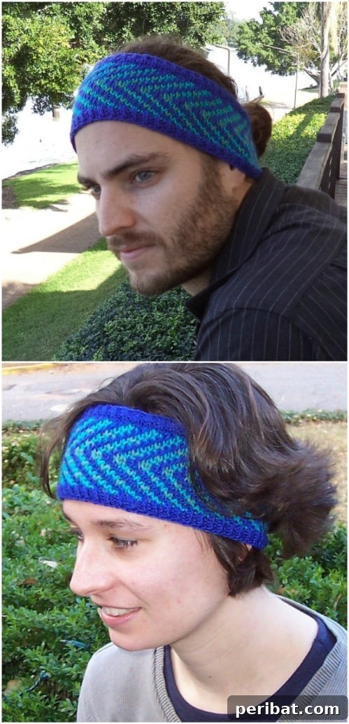 32 Chic and Simple Knit and Crochet Headband Projects 32 Knit Fair Isle Headband