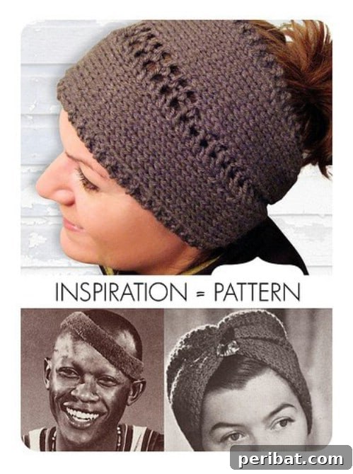 32 Chic and Simple Knit and Crochet Headband Projects 34 Lace Center Knit Headband