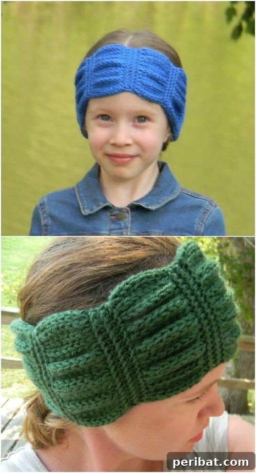 32 Chic and Simple Knit and Crochet Headband Projects 6 Betty Knit Headband