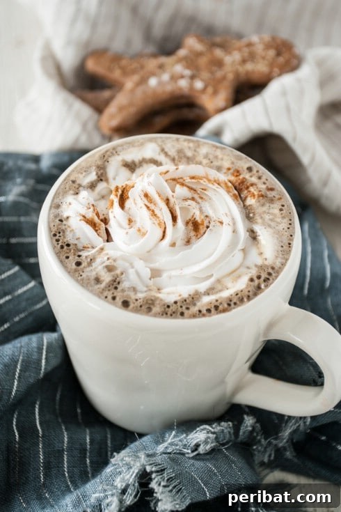 Homemade Gingerbread Latte