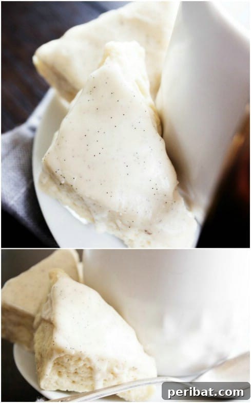 Homemade Petite Vanilla Bean Scone