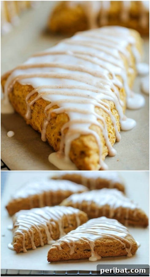 Homemade Pumpkin Scone