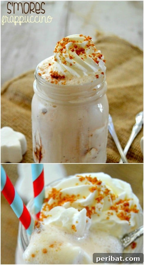 Homemade S’mores Frappuccino