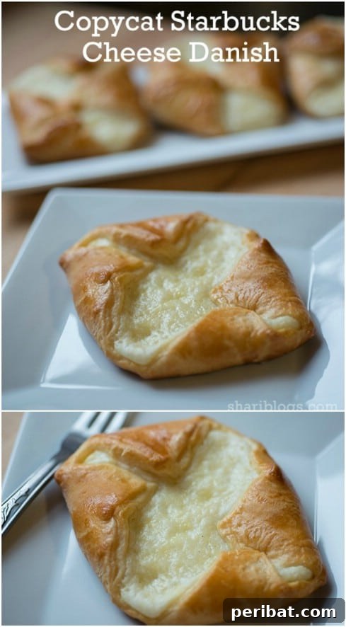 Homemade Cheese Danish