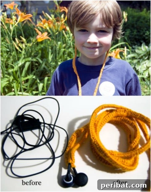 Easy Crochet Ear Bud Covers