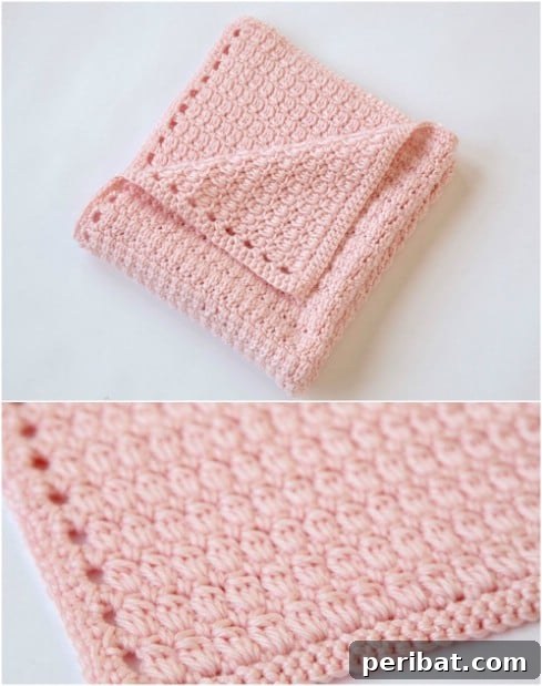 Crochet Baby Blanket – Easiest Blanket Ever!