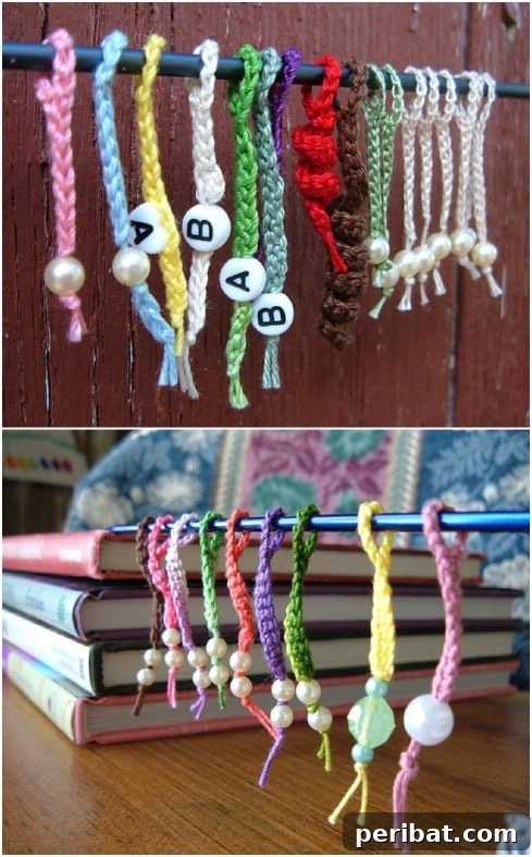 Crocheted Knitting Stitch Markers