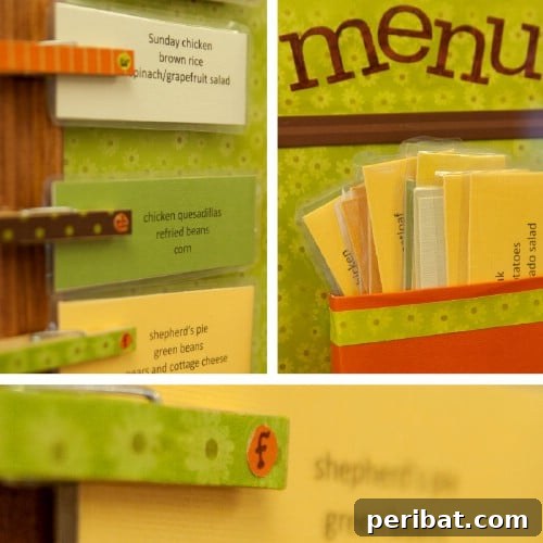 Handy Kitchen Memo Board - 150 Dollar Store Organizing Ideas and Projects for the Entire Home