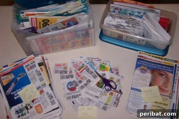 Coupon Organization Made Easy - 150 Dollar Store Organizing Ideas and Projects for the Entire Home