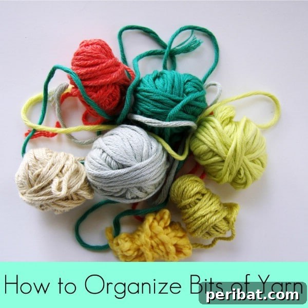 Organize Spare Yarn with Clothespins - 150 Dollar Store Organizing Ideas and Projects for the Entire Home
