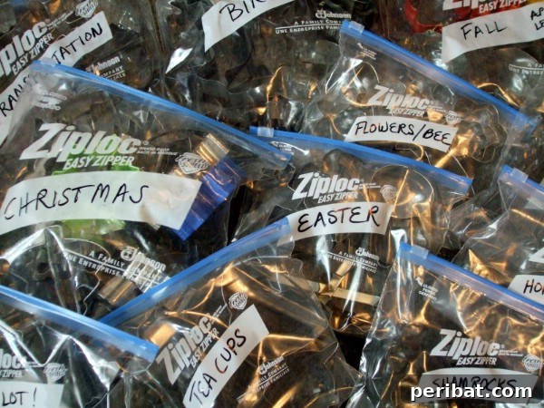 Sort and Organize Your Cookie Cutters - 150 Dollar Store Organizing Ideas and Projects for the Entire Home