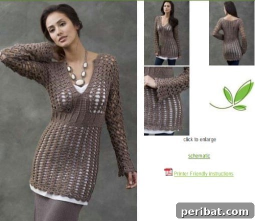 Talca Lace Crochet Tunic