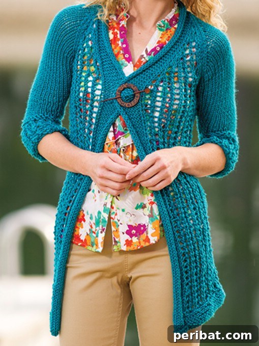 Knit Lace Cardigan