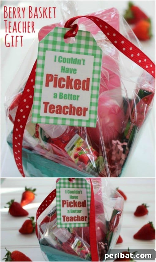 Berry Basket Teacher’s Gift