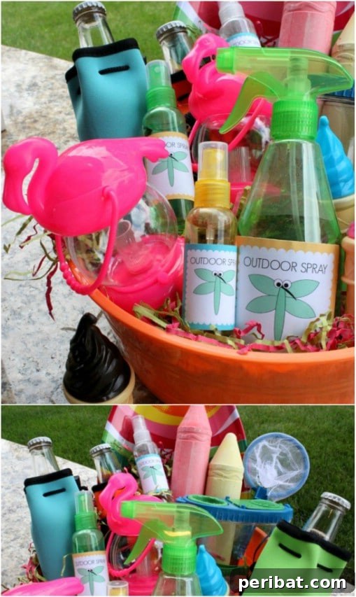 Summer Party Gift Basket