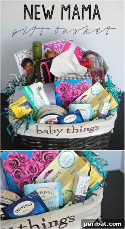 New Mama Gift Basket